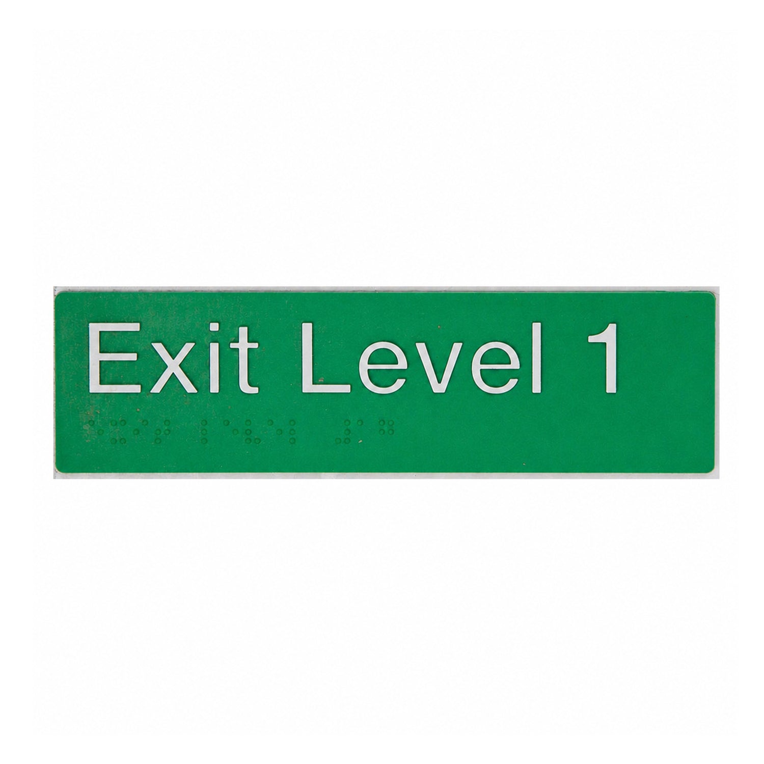 Tim The Sign Man Exit Level Sign - Available in Various Finishes and Level