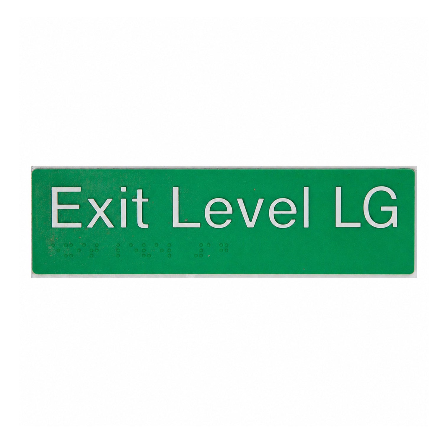 Tim The Sign Man Exit Level Sign - Available in Various Finishes and Level