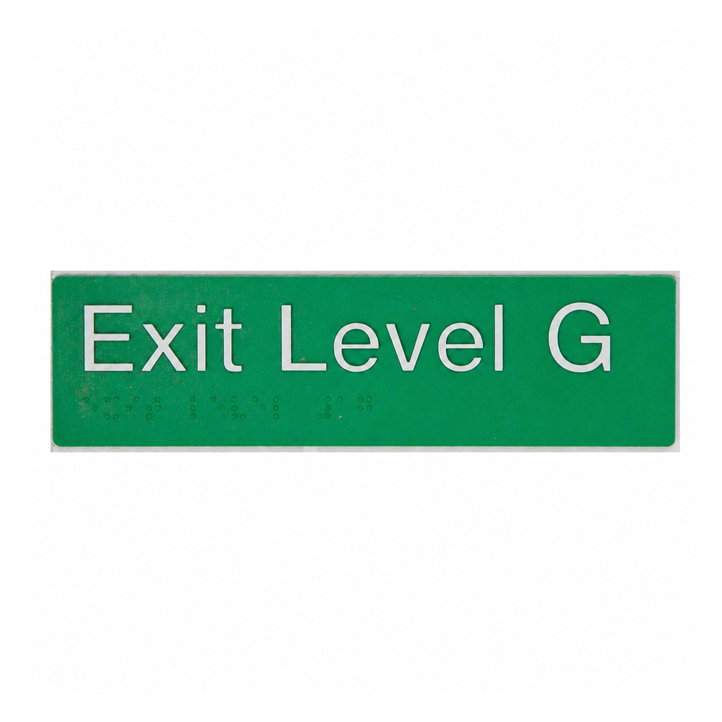 Tim The Sign Man Exit Level Sign - Available in Various Finishes and Level