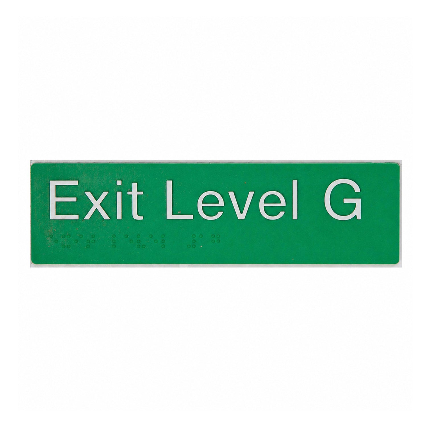 Tim The Sign Man Exit Level Sign - Available in Various Finishes and Level