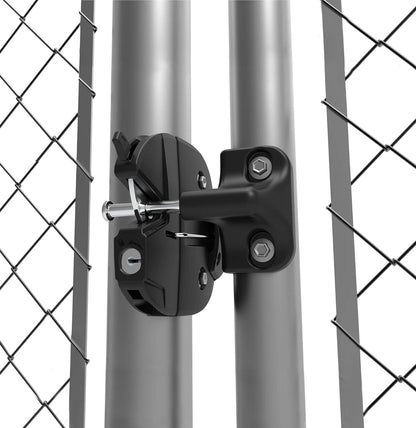 D&D Technologies Round Post LokkLatch with External Access Button Black LL3ABRND