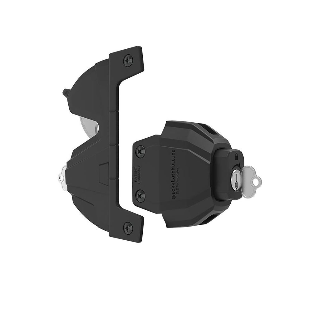 D&D LokkLatch Deluxe Gate Lock Key Lockable Keyed To Differ LLD3LD ...
