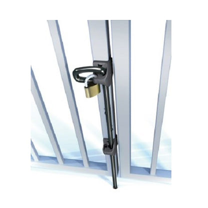 D&D QB140 Q-Bolt Padlockable Drop Gate Lock 1016mm Wide Bracket For Metal