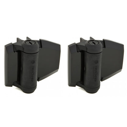 D&D TruClose TCA2L2S3BT Self Closing Gate Hinge + 2 Alignment Legs