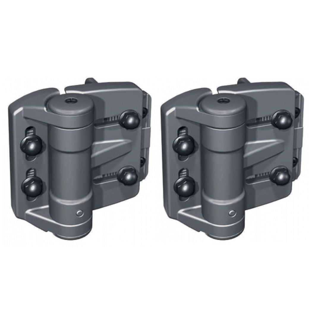 D&D TruClose TCAMA1 Self Closing Mini Multi Adjustable Gate Hinge Regular