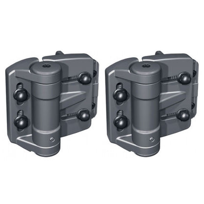 D&D TruClose TCAMA1 Self Closing Mini Multi Adjustable Gate Hinge Regular