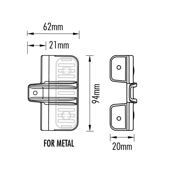 D&D Gate Stop TCGS3 Alignment Device Prevents Damage Suits Metal Gates