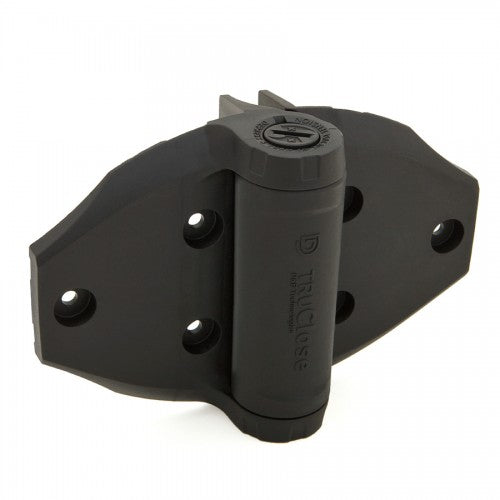 D&D TruClose TCHD2L2S3BT Self Closing Heavy Duty Gate Hinge + 2 Alignment Legs