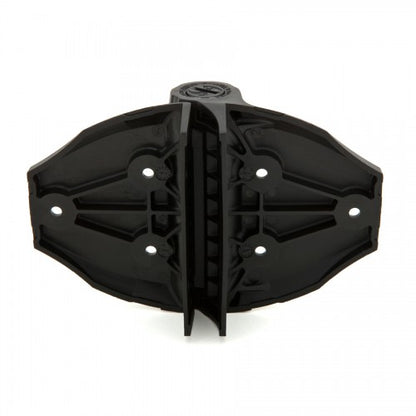 D&D TruClose TCHD2L2S3BT Self Closing Heavy Duty Gate Hinge + 2 Alignment Legs