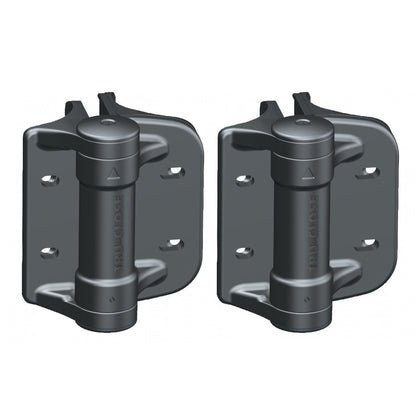 D&D TruClose TCHDRND1-S3 Self Closing Various Round Post Heavy Duty Gate Hinge