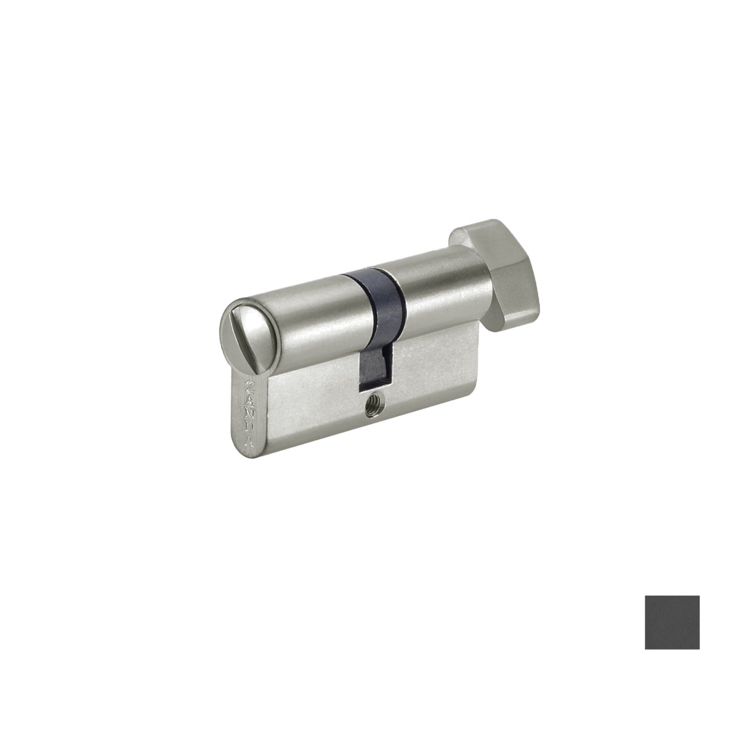 Zanda Euro Privacy Turn & Release - Available in Brushed Nickel and Matt Black