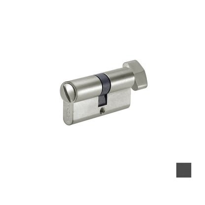 Zanda Euro Privacy Turn & Release - Available in Brushed Nickel and Matt Black