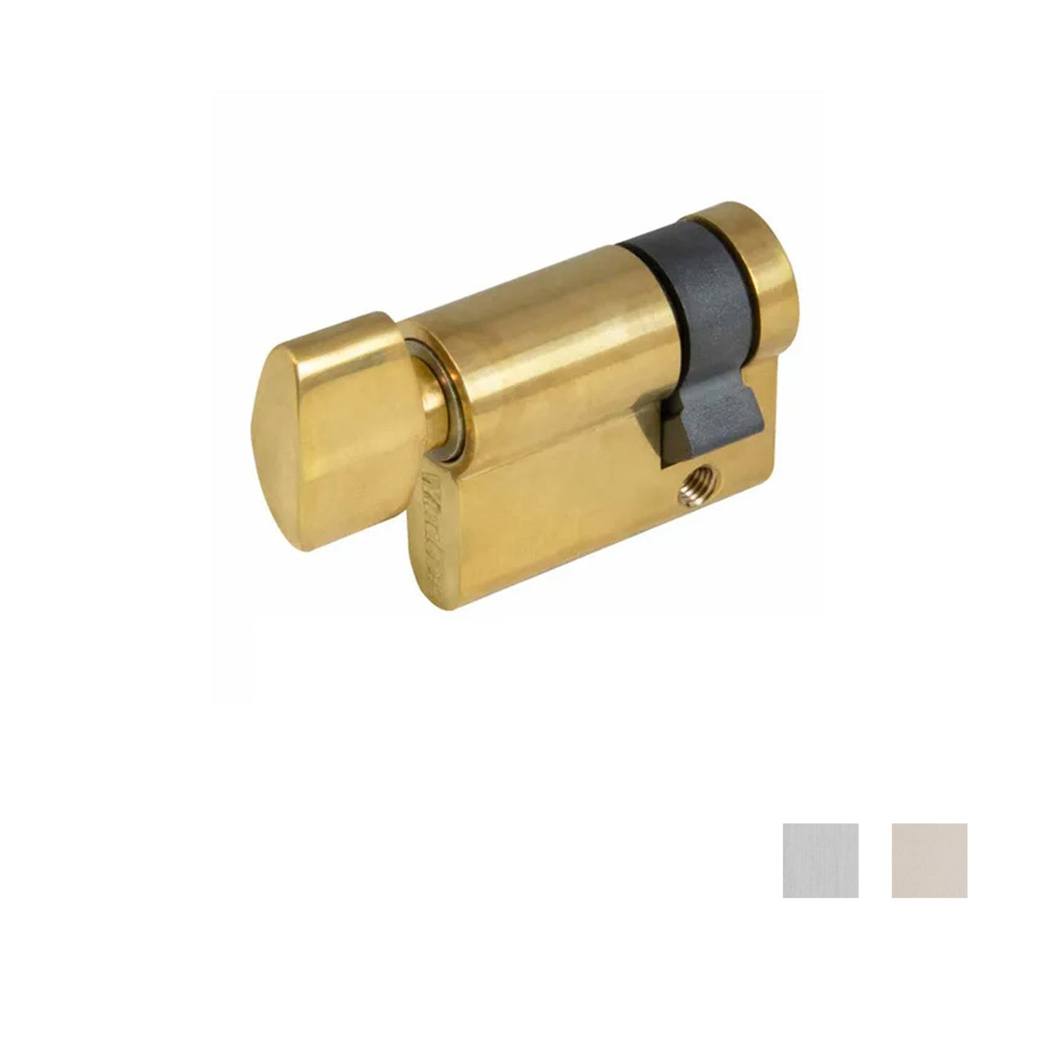 Zanda Euro Half Cylinder Snib Turn - Available in Various Finishes and ...