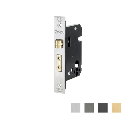 Zanda Square Roller Lock Kit - Available in Various Finishes and Lock Type
