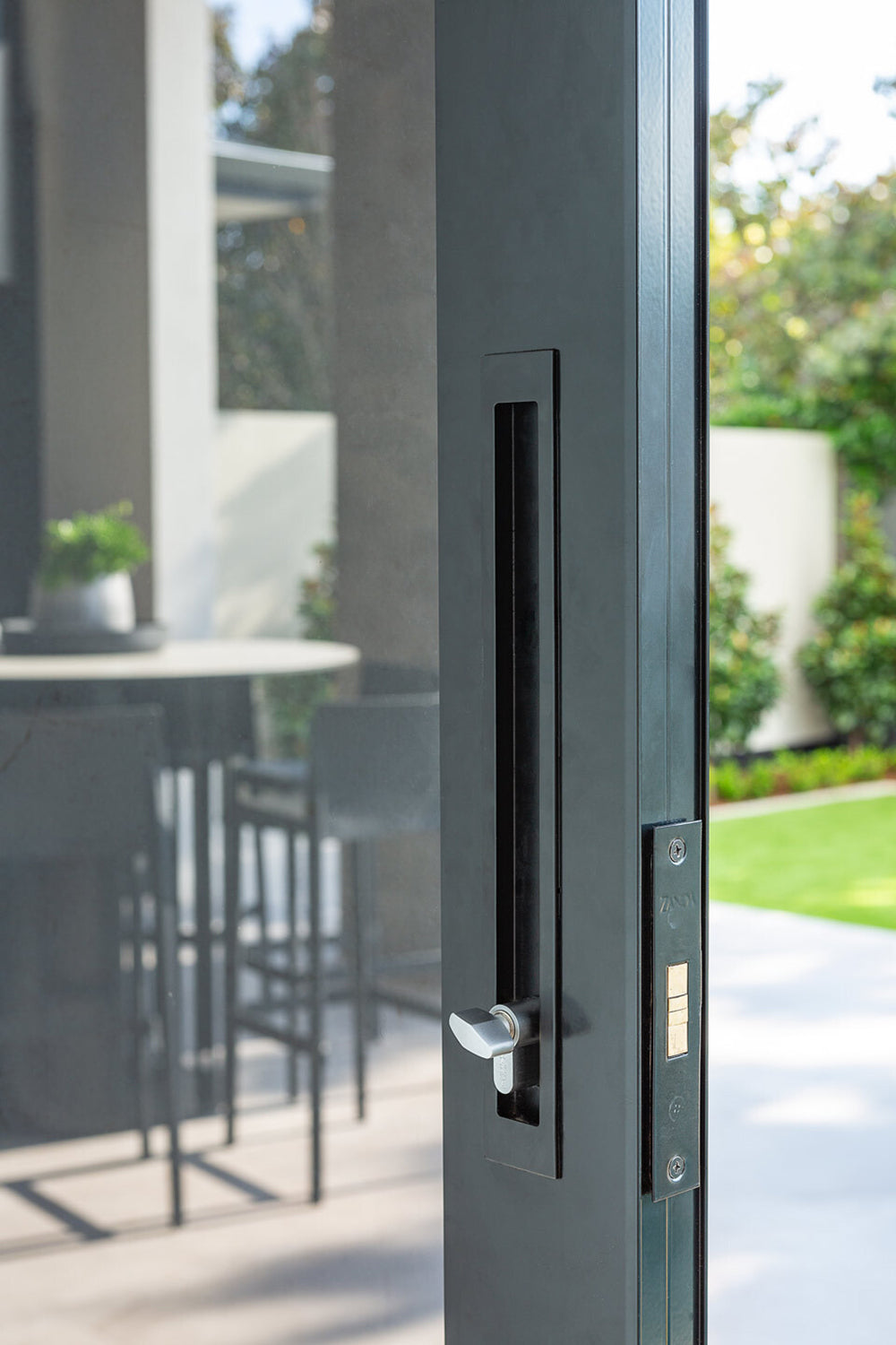 Zanda Verve Sliding Door Lock Kit - Available in Various Finishes and Sizes