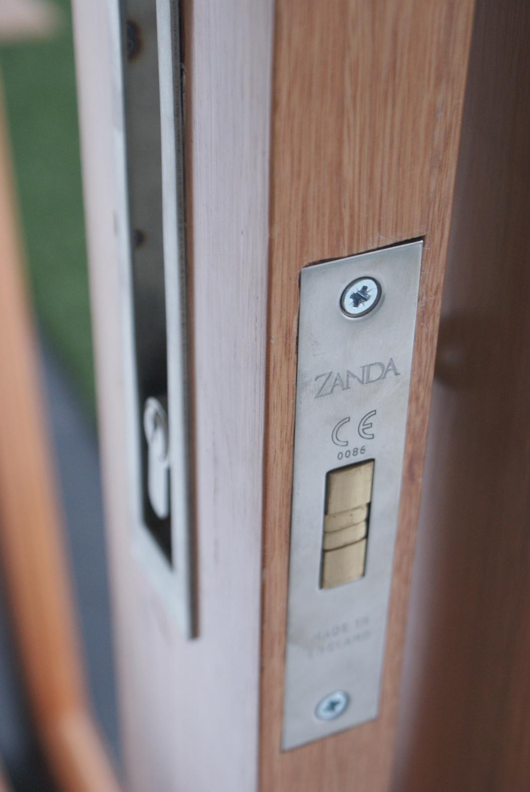 Zanda 1290 Sliding Door Euro Mortice Lock - Available In Various Finishes