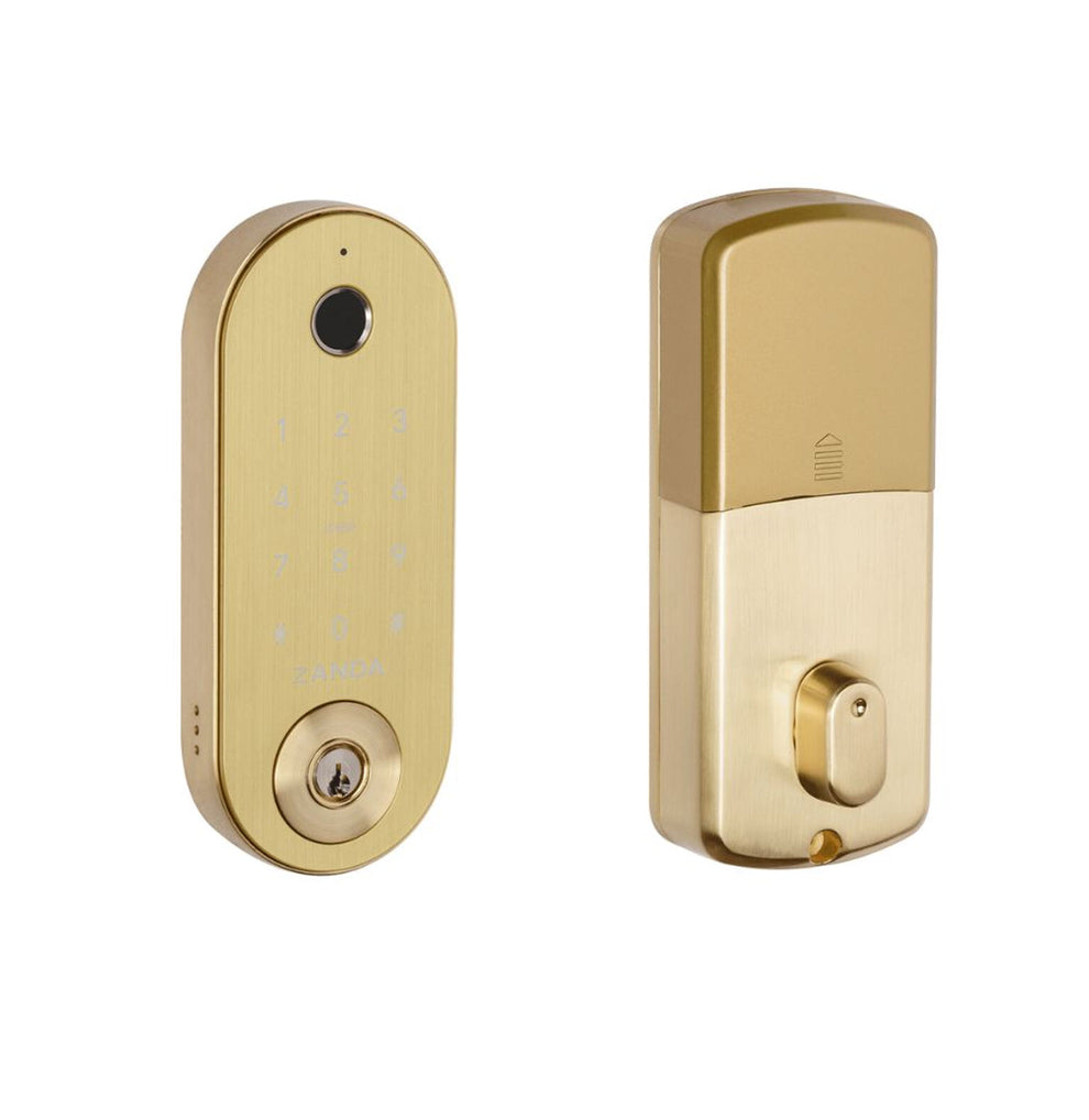 Zanda Stealth Smart Lock Deadbolt - Available in Various Finishes ...