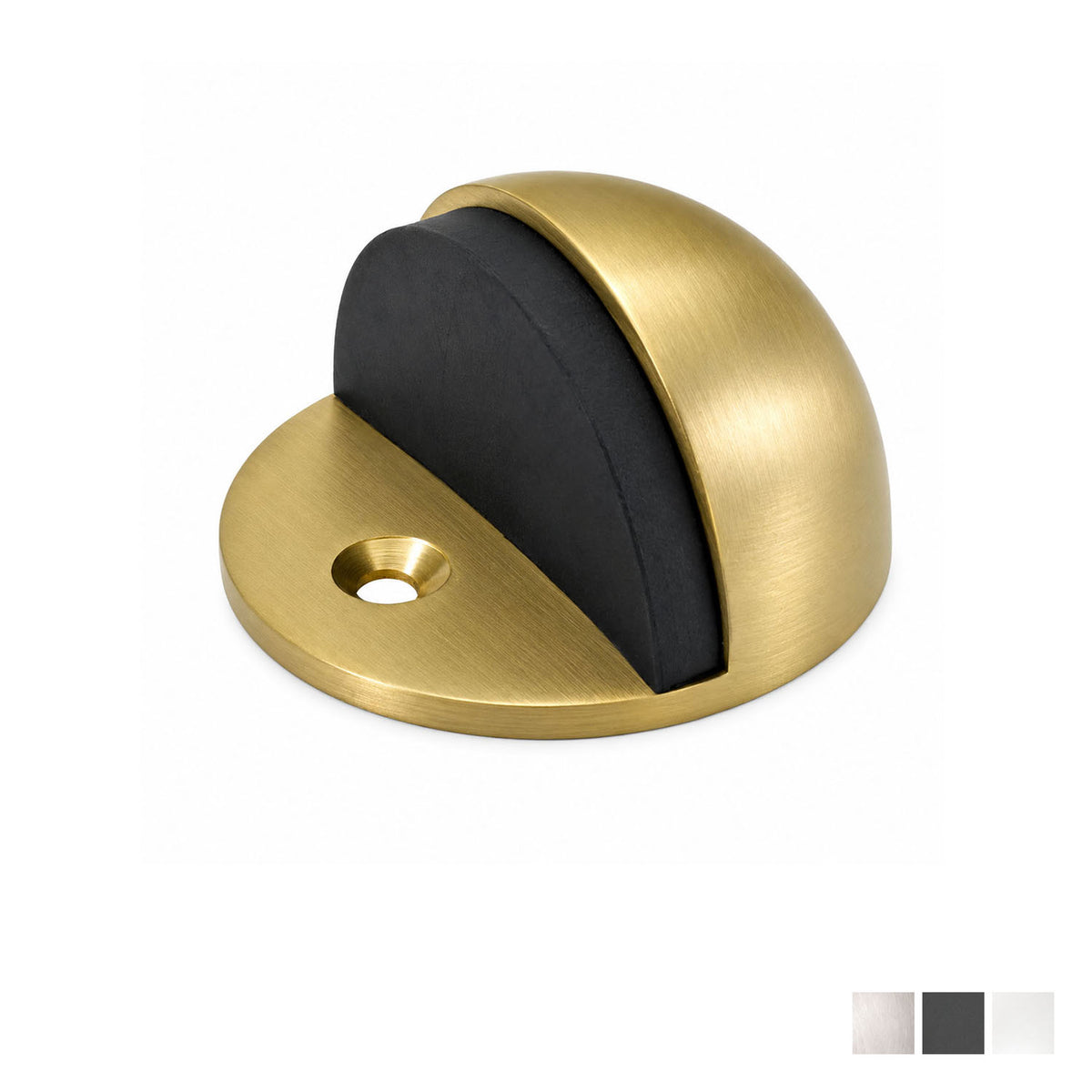 Zanda Half Moon Door Stop - Available in Various Finishes