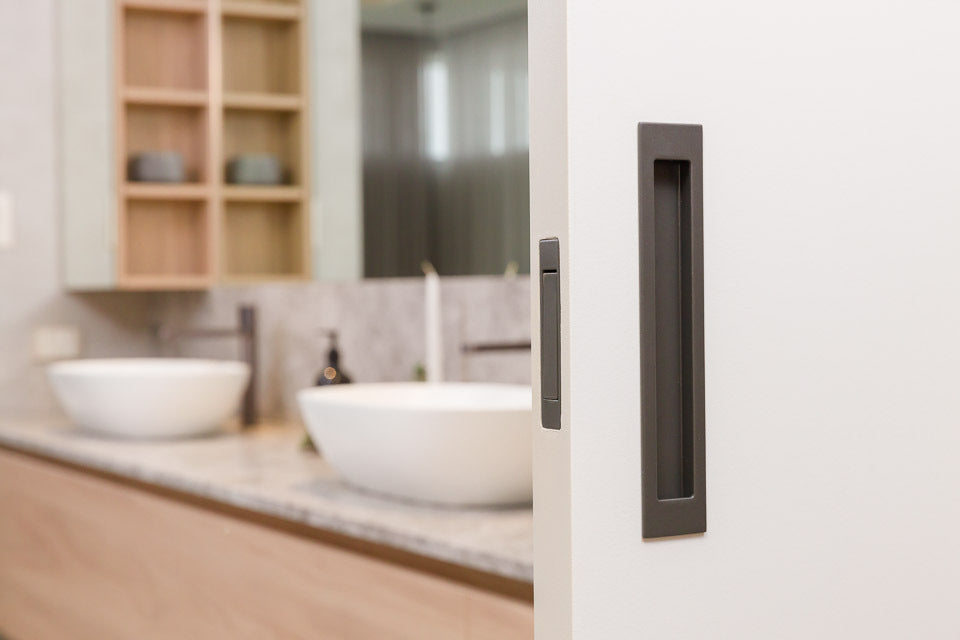 Zanda Sliding Door Edge Pull - Available In Various Finishes