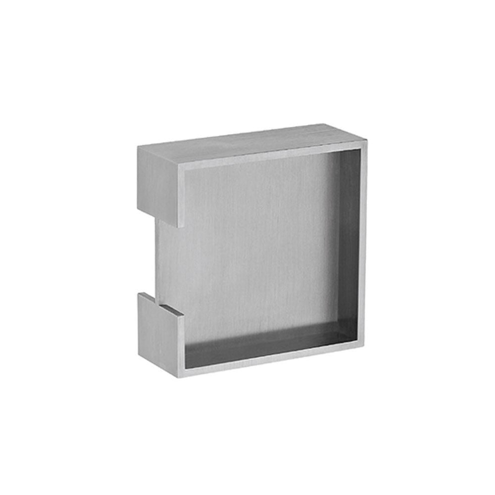 Zanda Square Edge / Flush Pull Handle Stainless Steel Suits 35mm Doors 5350.SS