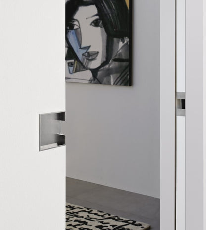 Zanda Square Flush / Edge Pull Handle Stainless Steel Suits 40mm Doors 5351.SS