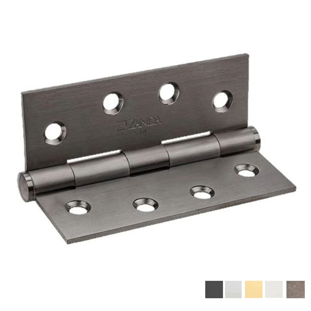 Zanda Door Butt Hinges - Available in Various Finishes and Sizes