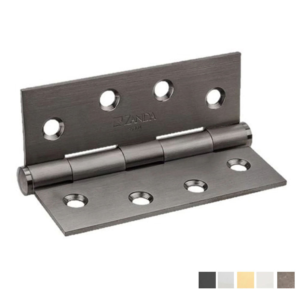 Zanda Door Butt Hinges - Available in Various Finishes and Sizes