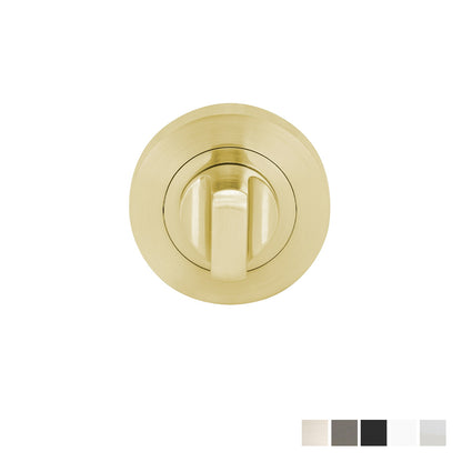 Zanda Turnsnib Round Rose Escutcheon with Turn - Available in Various Finishes