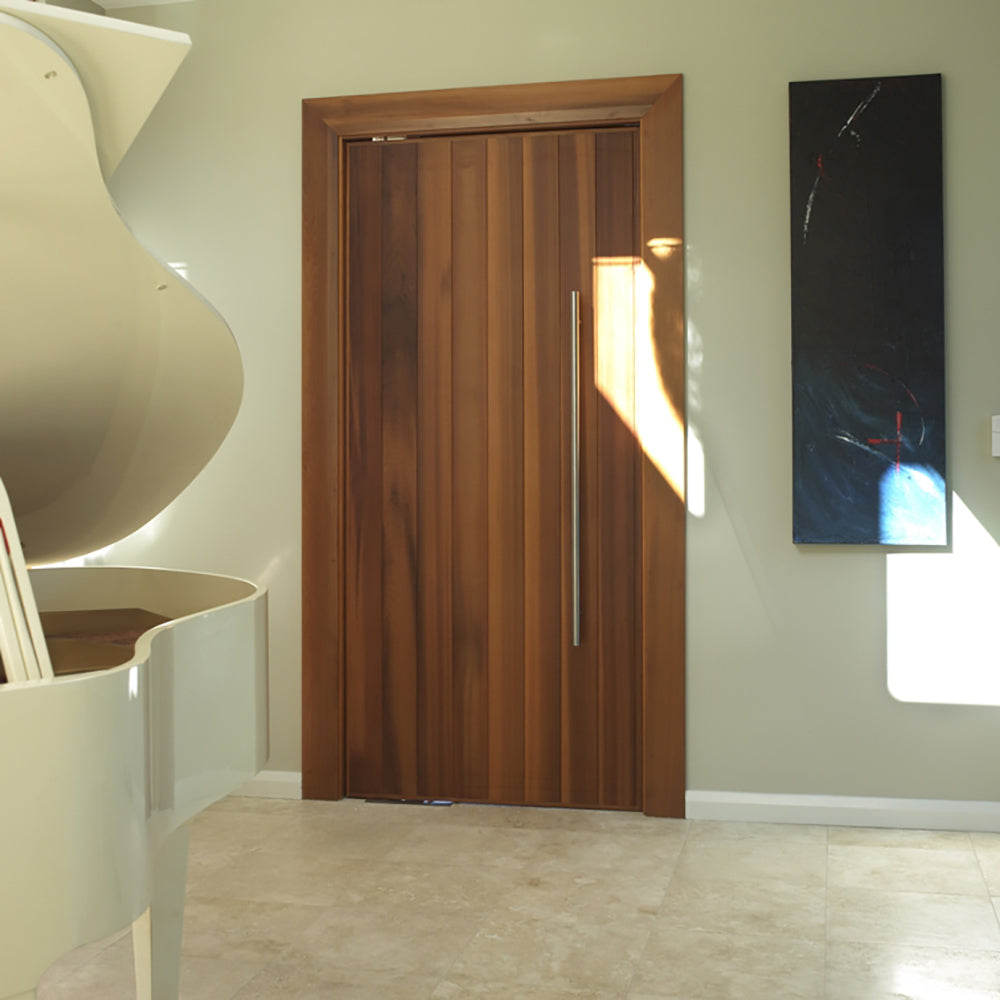 Zanda Round Door Pull Handle Rear Fix - Available in Various Finishes and Sizes