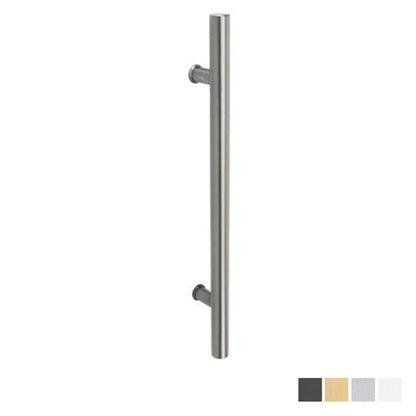 Zanda Round Door Pull Handle - Available in Various Finishes and Sizes