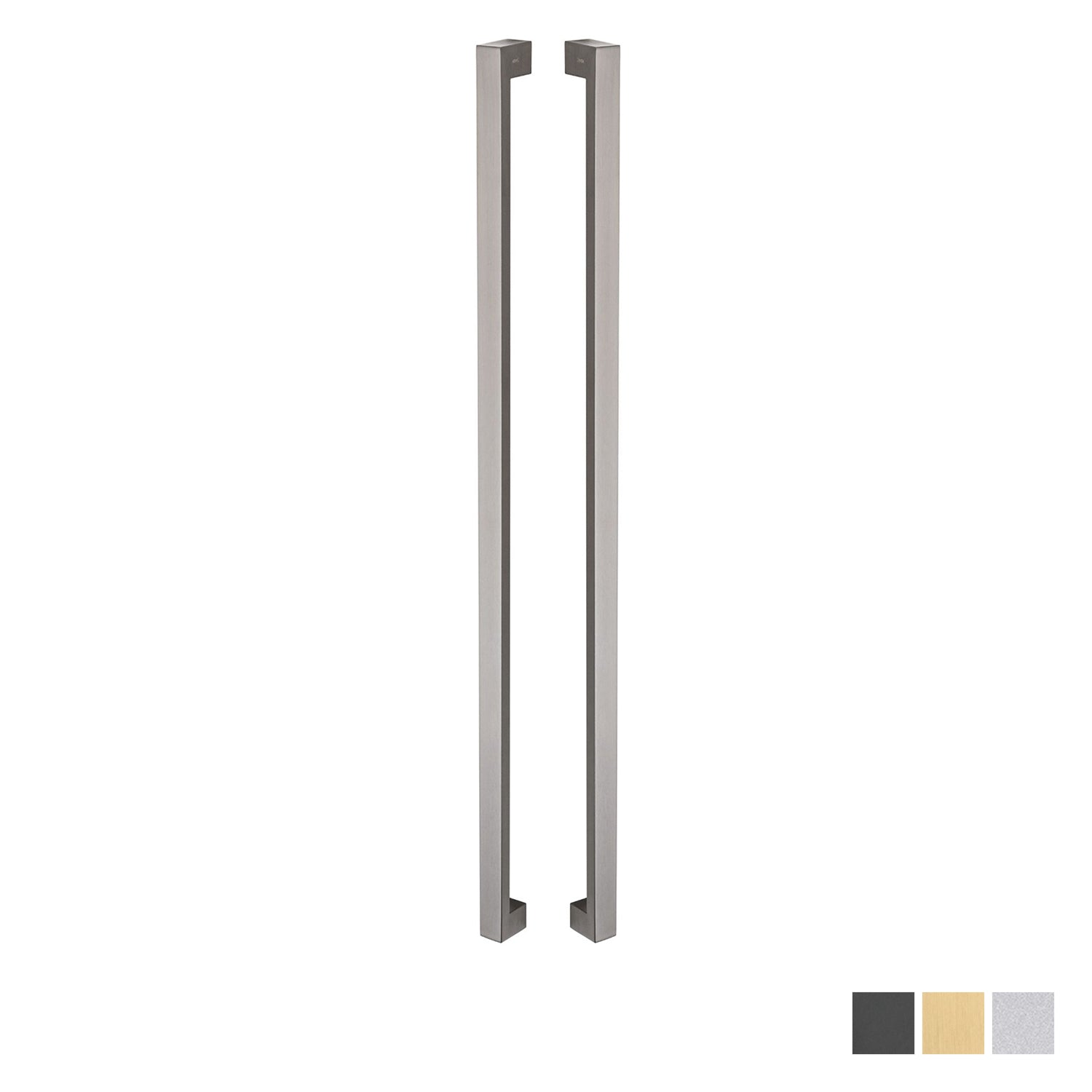 Zanda Polo Pull Handle 1200mm - Available in Various Finishes and Functions