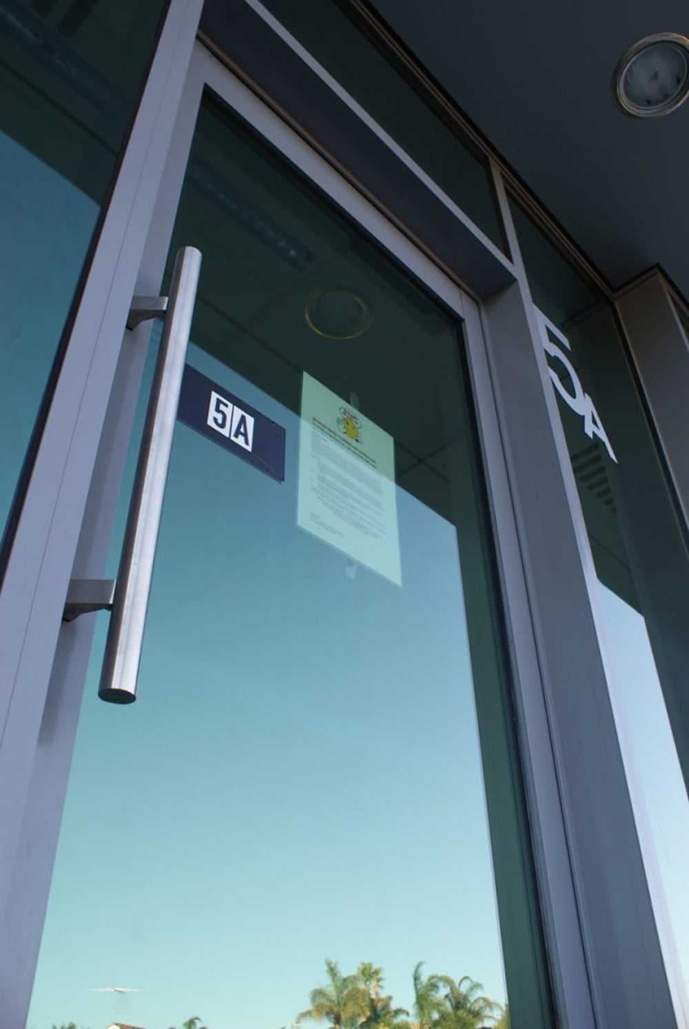 Zanda Round Offset Door Pull Handle - Available in Various Fixings and Sizes