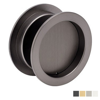 Zanda Round Cavity Slider Passage Set - Available in Various Finishes