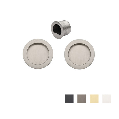 Zanda Visca Flush Pull Kit Passage Set - Available in Various Finishes
