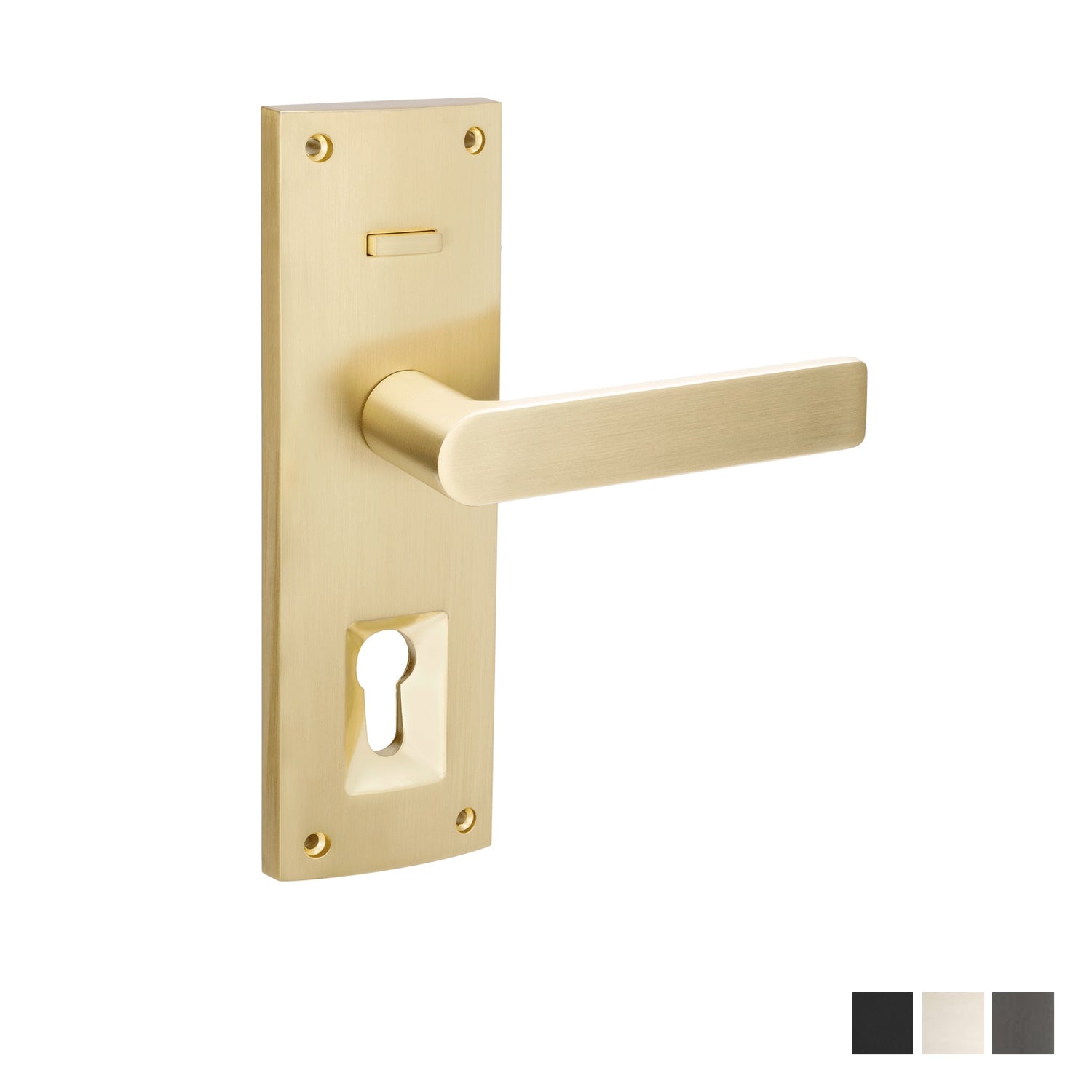 Zanda Kent Knox Door Handle Multi Function Entrance Set - Available in Various Finishes