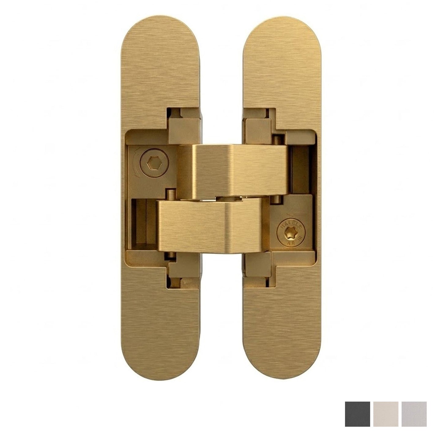 Hafele Anselmi Concealed Hinge AN140 40kg - Available in Various Finishes
