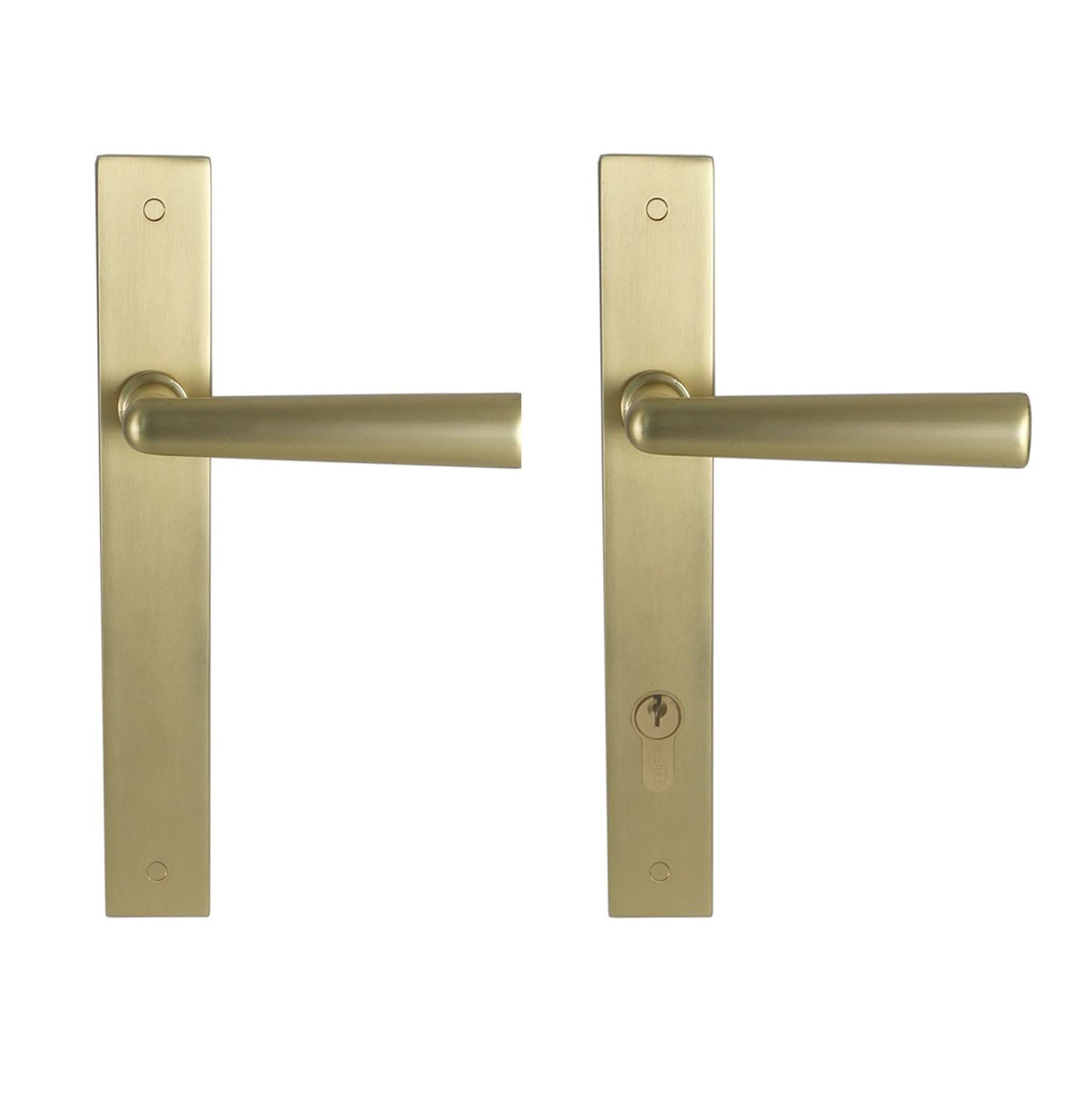 Builders Choice 93672 Door Lever Long Plate Contemporary Design  - Available in Various Function