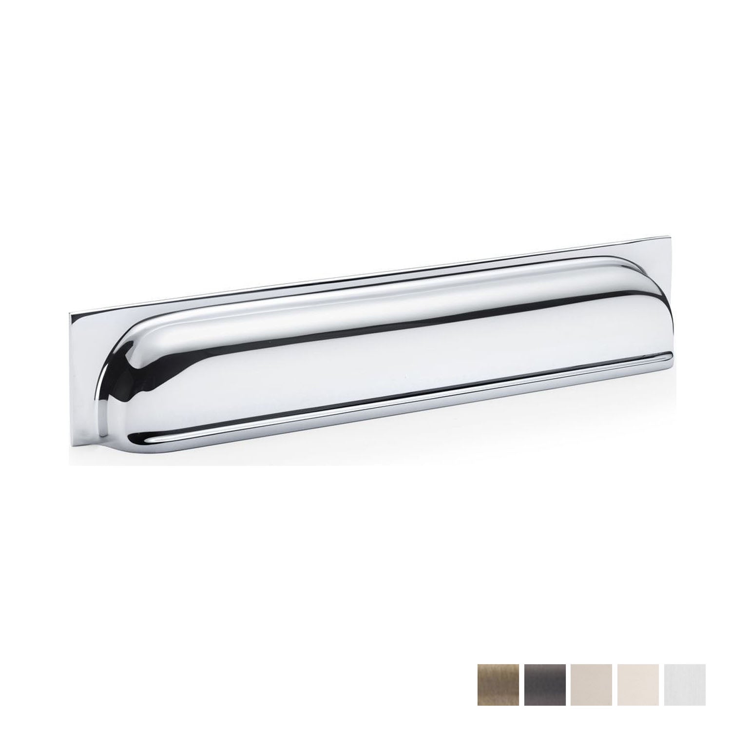 Alexander and Wilks Quantock Cup Pull Handle 203mm - Available in Various Finishes