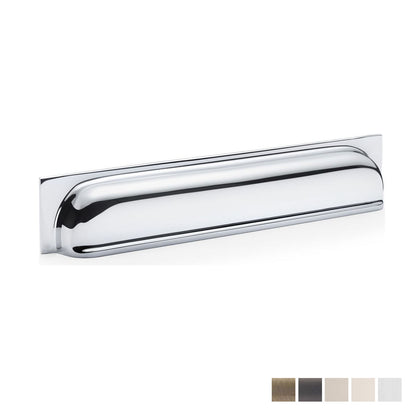 Alexander and Wilks Quantock Cup Pull Handle 203mm - Available in Various Finishes