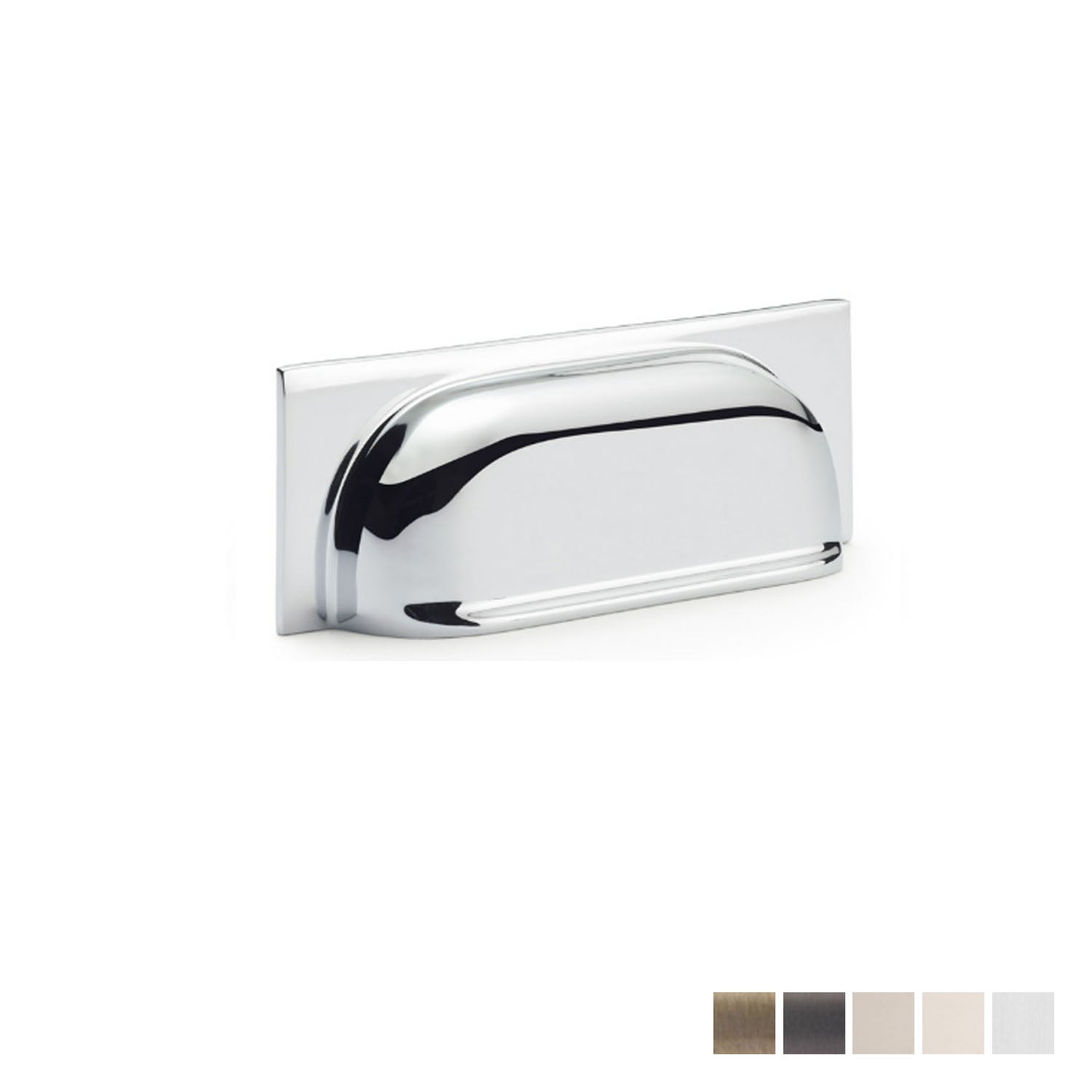 Alexander and Wilks Quantock Cup Pull Handle 96mm - Available in Various Finishes