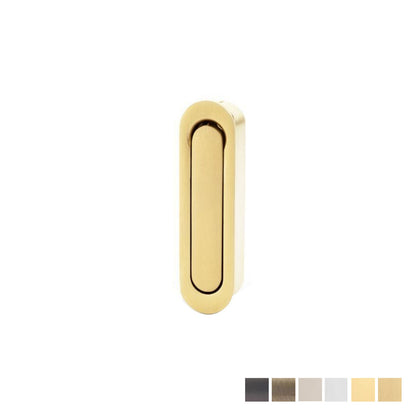 Alexander and Wilks Radius Sliding Door Edge Pull - Available in Various Finishes