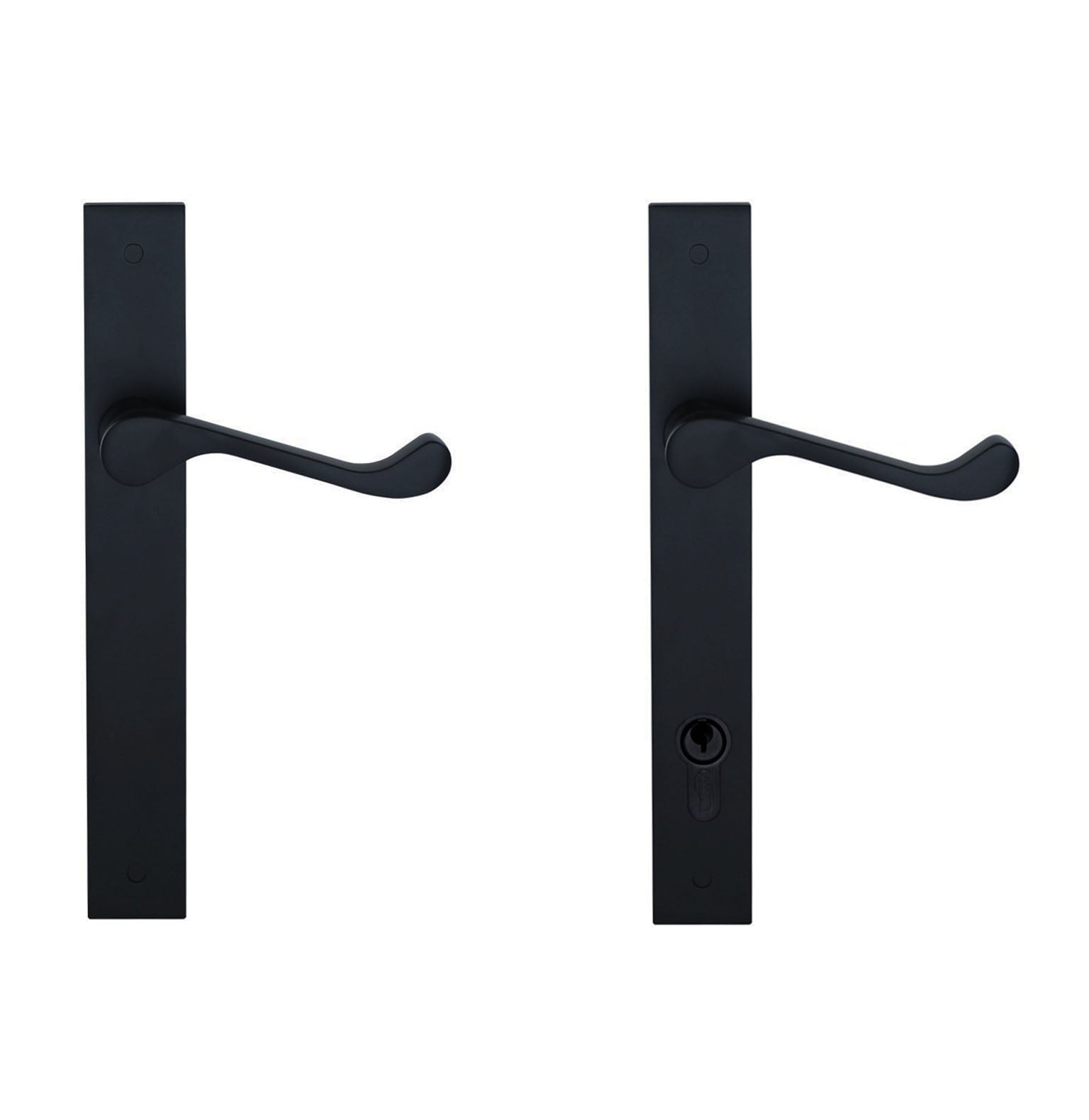 Builders Choice in Long Plate Classic Design Black - Available in Various Function