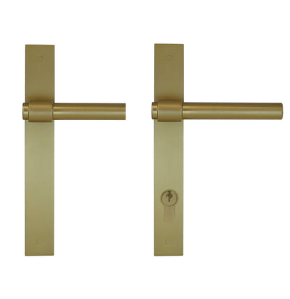 Builders Choice 93680 Door Lever Long Plate Contemporary Style - Available in Various Function